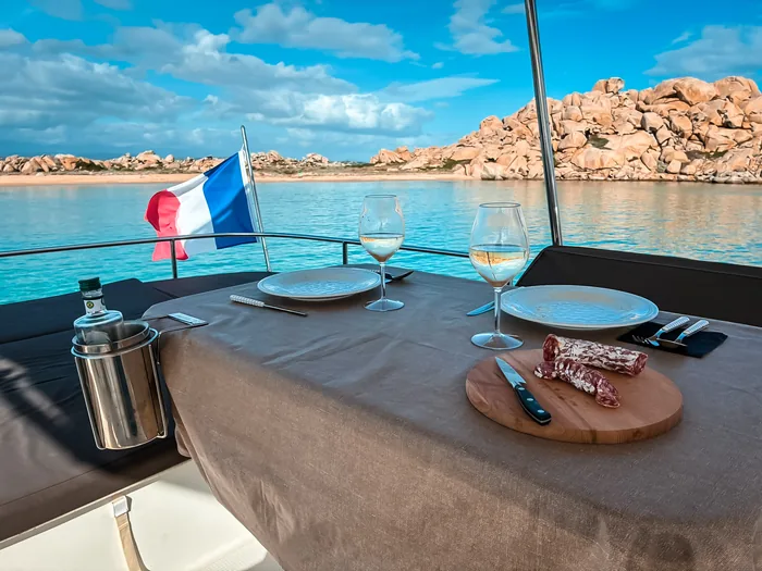 Repas à bord